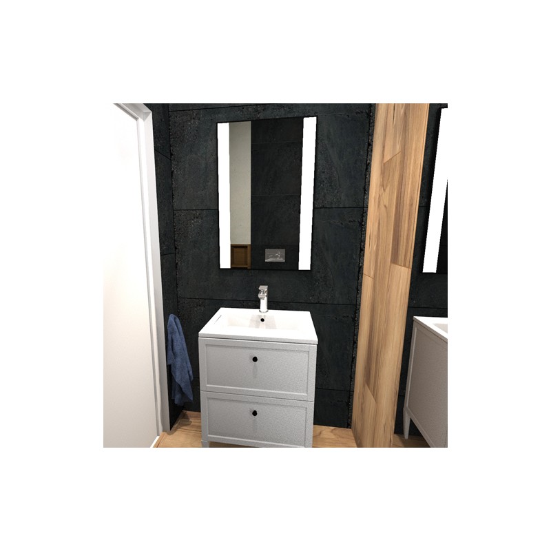 Toaleta Cement and Cherry by Gębski