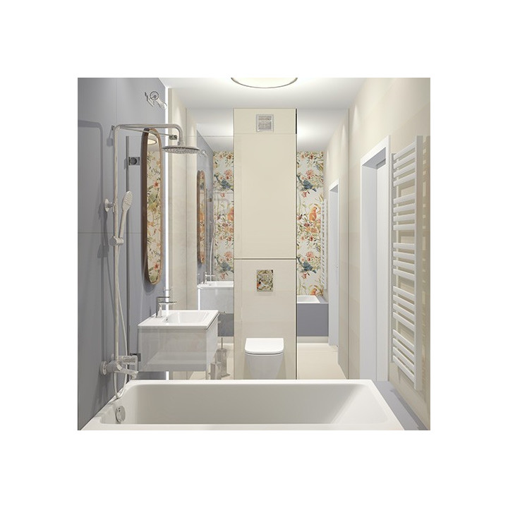 Nowoczesna łazienka z kolekcją płytk Modern oraz Terra