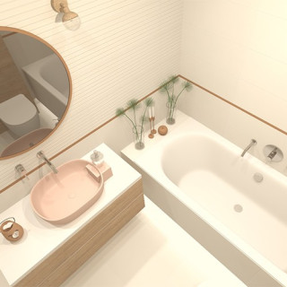 Tradycyjna łazienka z kolekcją płytek Elanda