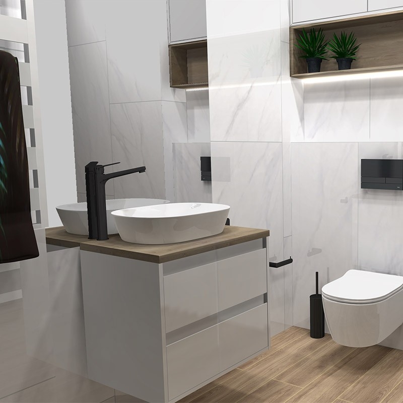 Lux white and Alami by Wierzbicka