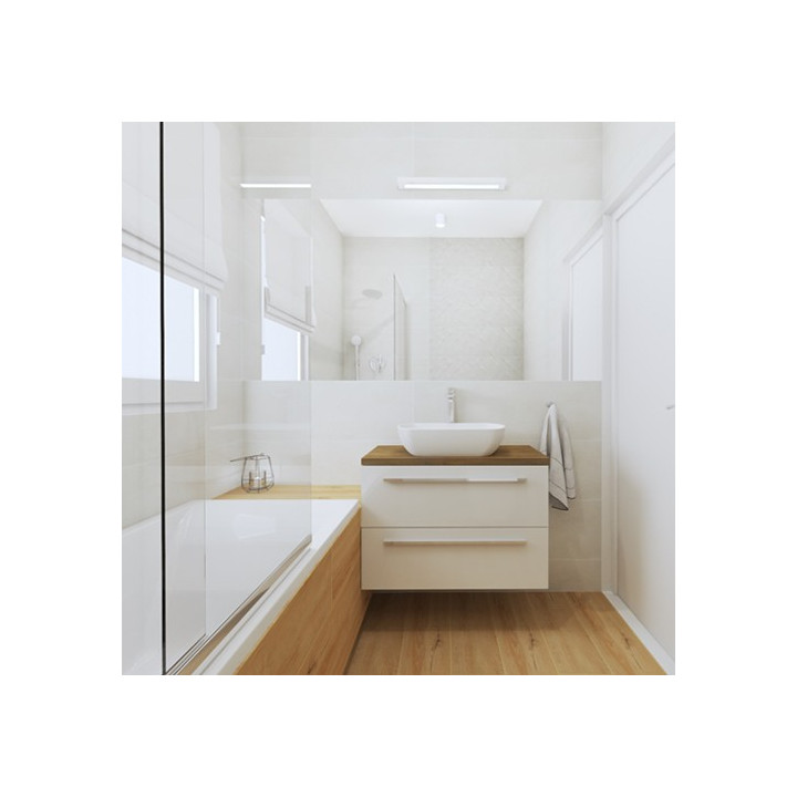 Nowoczesna łazienka z kolekcją płytek Bloom