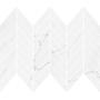 MARINEL WHITE CHEVRON MOSAIC GLOSSY 29,8X25,5 WD937-014