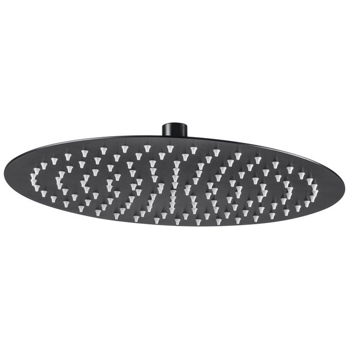 CASCADA FLOKS NERO GŁOWICA NATRYSKOWA STALOWA OKRĄGŁA O300  B7NAC_203K