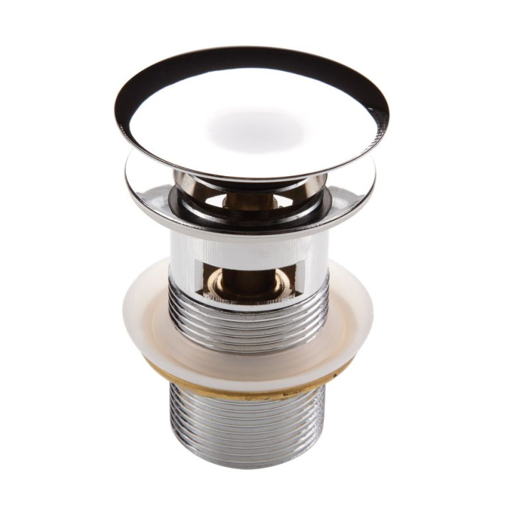 CLICK-CLACK OKRĄGŁY Z PRZELEWEM DO UMYWALKI B7NHC_010B