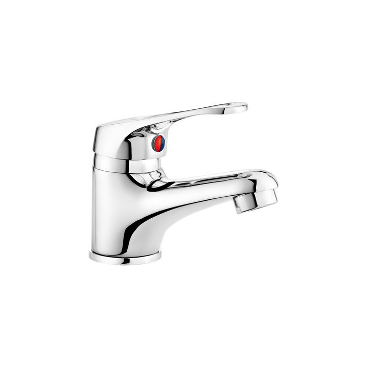 BAT. LOBO CHROM UMYWALKOWA STOJACA Z ZAMKNIĘCIEM ODPŁYWU  B7BYU_021M