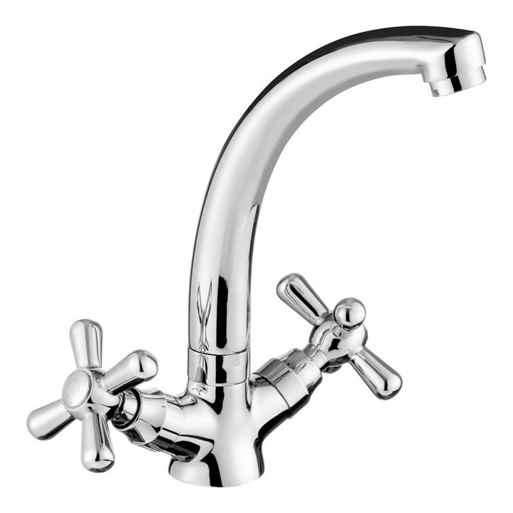 BAT.SYMETRIO CHROM UMYWALKOWA STOJĄCA BEZ KORKA AUTOMATYCZNEGO - NOWOŚĆ B7BOS_020D