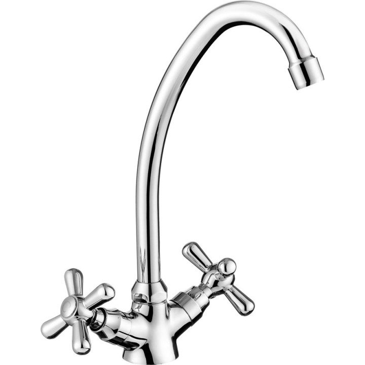 BAT. SYMETRIO CHROM ZLEWOZMYWAKOWA STOJĄCA - NOWOŚĆ B7BOS_060D