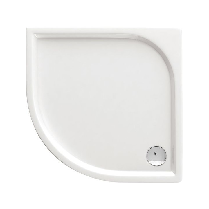 BRODZIK CUBIC PÓŁOKRĄGŁY, AKRYLOWY, 3 CM GŁĘBOKOŚCI, PŁASKI, 90 CM B7KTK_051B