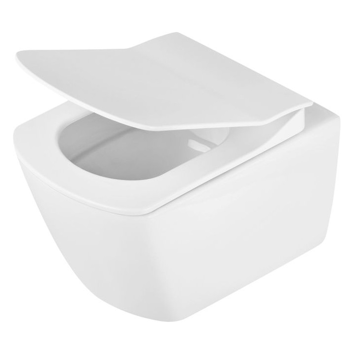 MISKA WISZĄCA BEZKOŁNIERZOWA ANEMON ZERO BIAŁA 50 CM  B7CDZ_6ZPW