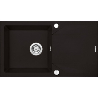 ZLEWOZMYWAK EVORA NERO GRANIT 1K Z/O 780X440X193+SPACE SAVER ZQJ_N113