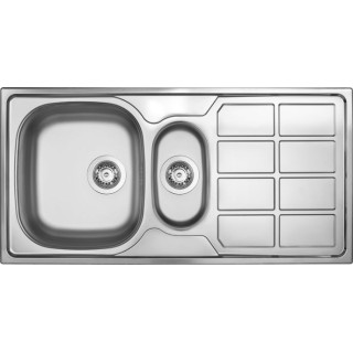 ZLEW.  SOUL SATYNA 1,5K Z/O 1000X500X170, 3,5" +OSPRZĘT B7ZEO_051A