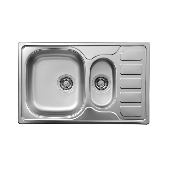 ZLEW. SOUL DEKOR 1,5K Z/O 780X490X160, 3,5" + OSP B7ZEO_3513