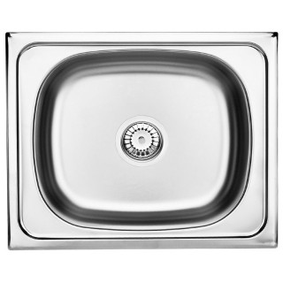 ZLEW. TECHNO SATYNA 1K B/O 500X400X150, 3,5" + OSP B7ZEU_010A