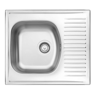 ZLEW. TECHNO DEKOR 1K Z/KO 580X510X150, 3,5" + OSP B7ZMU_3113