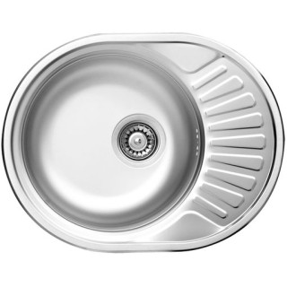 ZLEW. TWIST SATYNA 1K Z/O 580X445X160, 3,5" + OSP B7ZEU_011C