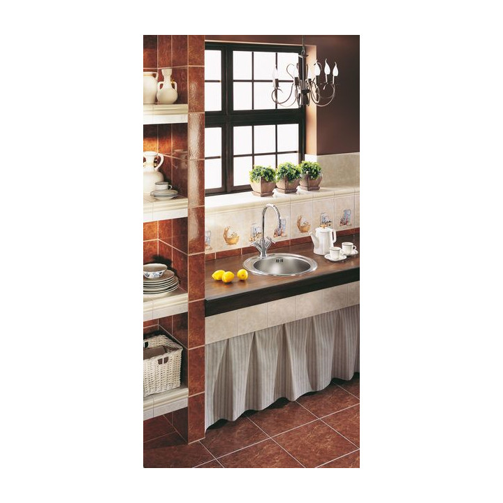 ZLEW. TWIST SATYNA KOŁNIERZ 1K B/O O 480X170, 3,5" + OSP B7ZHC_0813