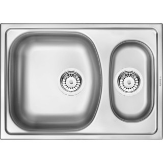 ZLEW. XYLO SATYNA 1,5K B/O 620X440X150, 3,5" + OSP B7ZEX_0503