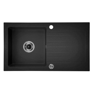 ZLEW. ZORBA GRAFITOWY GRANIT 1K Z/O 760X440X150, 3,5" + OSP B7ZQZ_2113