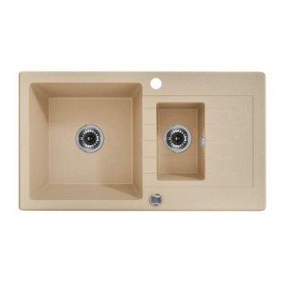 ZLEW. ZORBA PIASKOWY GRANIT 1,5K Z/O 760X440X150, 3,5" + OSP B7ZQZ_7513