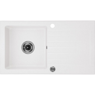 ZLEW. ZORBA ALABASTER GRANIT 1K Z/O 760X440X150, 3,5" + OSP B7ZQZ_A113