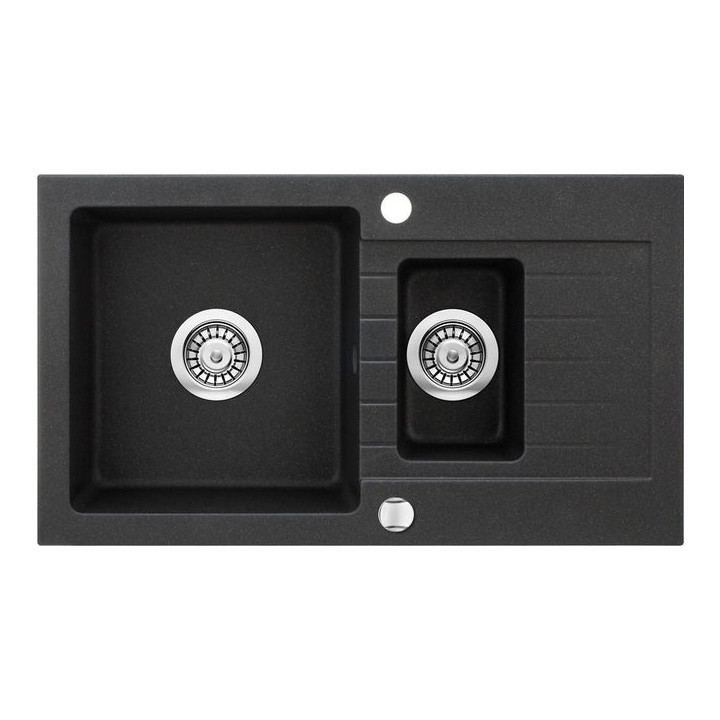 ZLEWOZMYWAK ZORBA GRAFIT METALIK GRANIT 1,5 K Z/O 760X440X164 3,5 "+OSPRZĘT ZQZ_G513