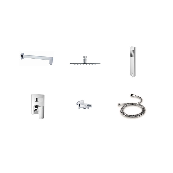 ZESTAW PRIDE PRYSZNIC-WANNA P/TZ FIX-BO AREX.SET.4045CR