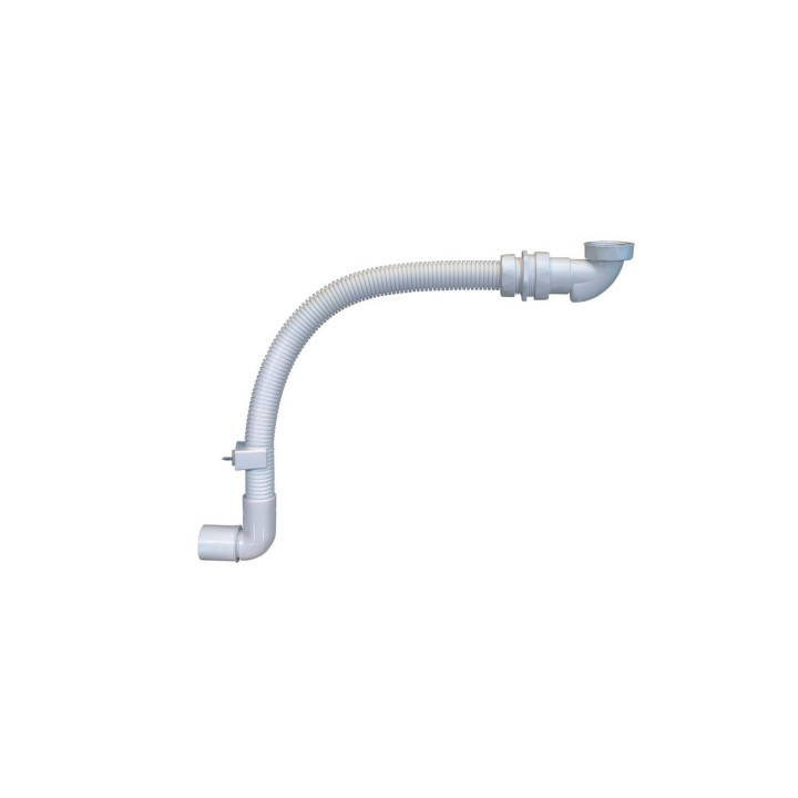PUM SYFON UMYW. Z RURĄ ELASTYCZNĄ BIAŁY INPU.8075628.WH