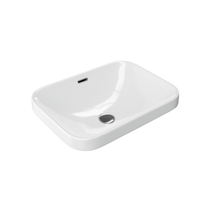 UMYWALKA HASKO N/B 57X39 BIAŁA CEAC.3718.570.WH