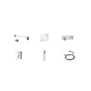 ZESTAW PRYSZNICOWO/WANNOWY PODTYNKOWY FROST QUATRO AREX.4402CR