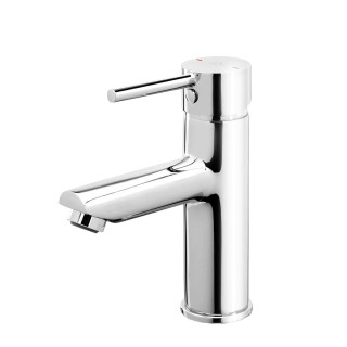 FLUSSO BATERIA UMYWALKOWA STOJĄCA  W KOMPLECIE Z KORKIEM CLICK-CLACK CHROM FD1-FLS-2-11