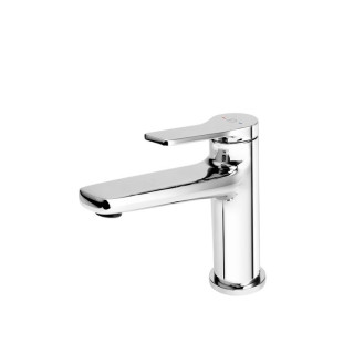 SEPPIA BATERIA UMYWALKOWA STOJĄCA  W KOMPLECIE Z KORKIEM CLICK-CLACK CHROM FD1-SPA-2-11