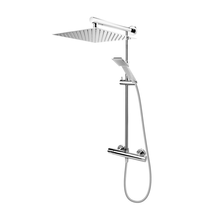 ANIMA QUADRO SYSTEM NATRYSKOWY NATYNKOWY TERMOSTATYCZNY CHROM FD5-ANQ-7U-11