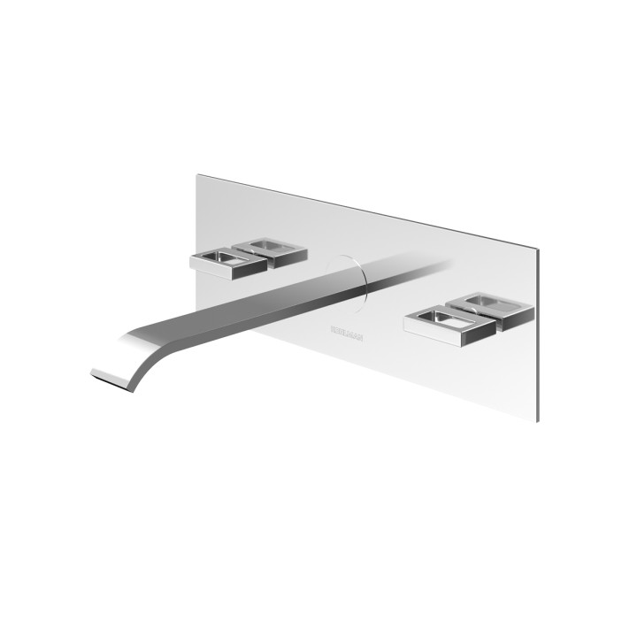 NEXEN-S BATERIA UMYWALKOWA PODTYNKOWA 3-OTWOROWA 20 CM (1 ROZETA) SQW198U