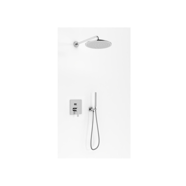 GIXS ZESTAW PODTYNKOWY PRYSZNICOWY ZE SŁUCHAWKĄ I DESZCZOWNICĄ R35 QW210GR35