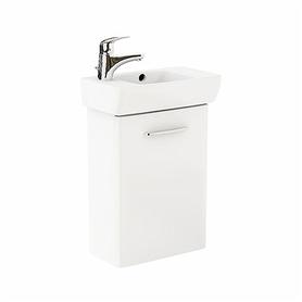 NOVA PRO Zestaw: umywalka 45cm lewa + szafka biały połysk M39002000