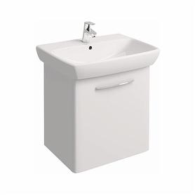 NOVA PRO Zestaw umywalka 65cm + szafka biały połysk  M39025000