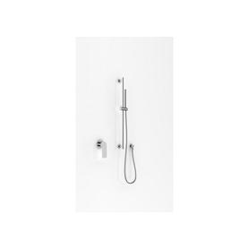 PROXIMA zestaw prysznicowy podtynkowy z drążkiem i słuchawką QW220PSP4