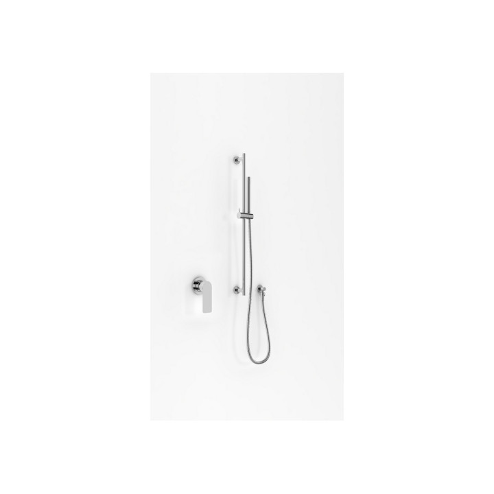 PROXIMA ZESTAW PRYSZNICOWY PODTYNKOWY Z DRĄŻKIEM I SŁUCHAWKĄ QW220PSP4