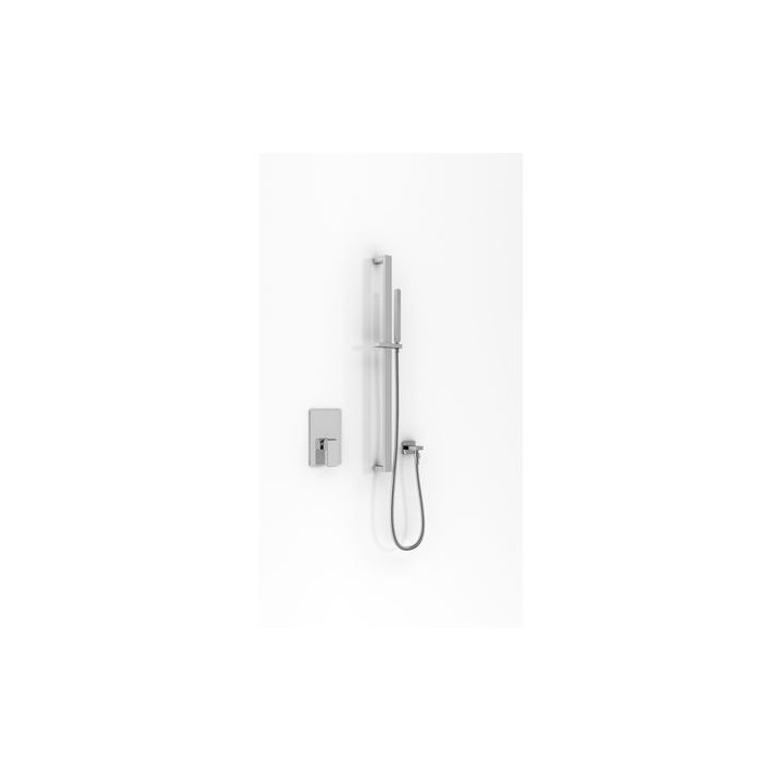 SAXO ZESTAW PRYSZNICOWY PODTYNKOWY Z DRĄŻKIEM I SŁUCHAWKĄ QW220SSP3