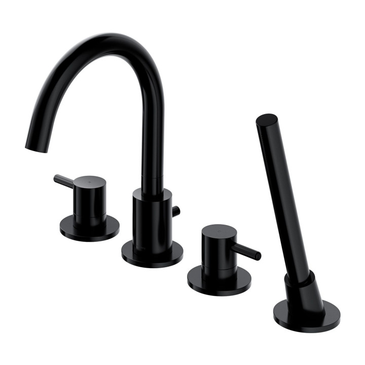 Y BATERIA WANNOWA 4-OTWOROWA, CZARNY       Y1232BL