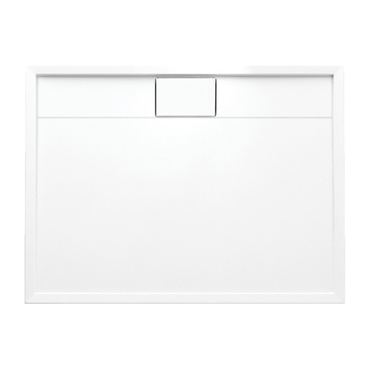BROOKLYN BRODZIK PRYSZNICOWY AKRYLOWY, PROSTOKĄTNY, 80X100CM, BIAŁY POŁYSK     BROOKLYN80/100/PBP