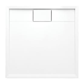 BROOKLYN brodzik prysznicowy akrylowy, kwadratowy, 90x90cm, biały połysk     BROOKLYN90/KBP