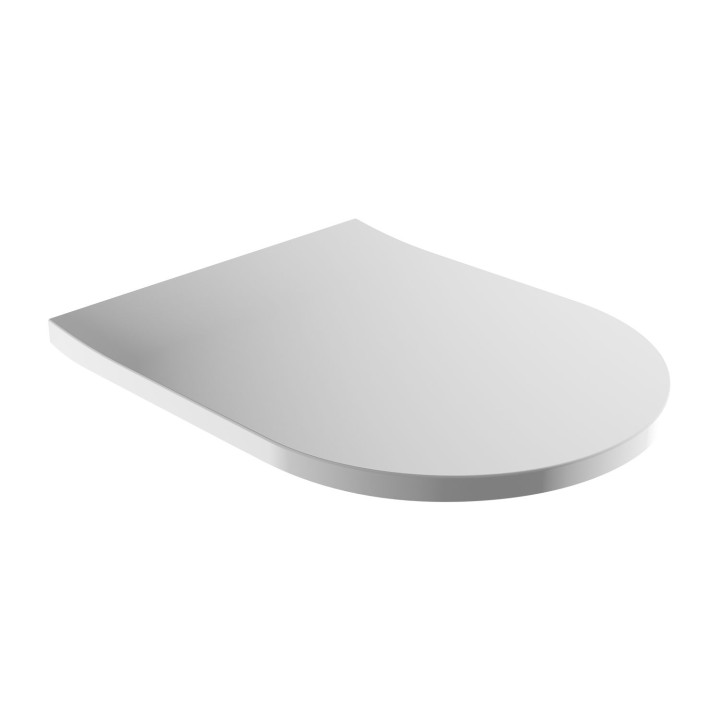 TAMPA DESKA WOLNOOPADAJĄCA Z DUROPLASTU, DO MISKI TAMPA, BIAŁY POŁYSK   TAMPADEBP