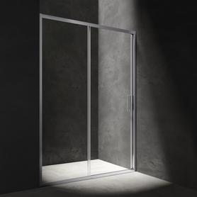 MANHATTAN drzwi prysznicowe przesuwne, 140cm, chrom/transparentny      NDP14XCRTR