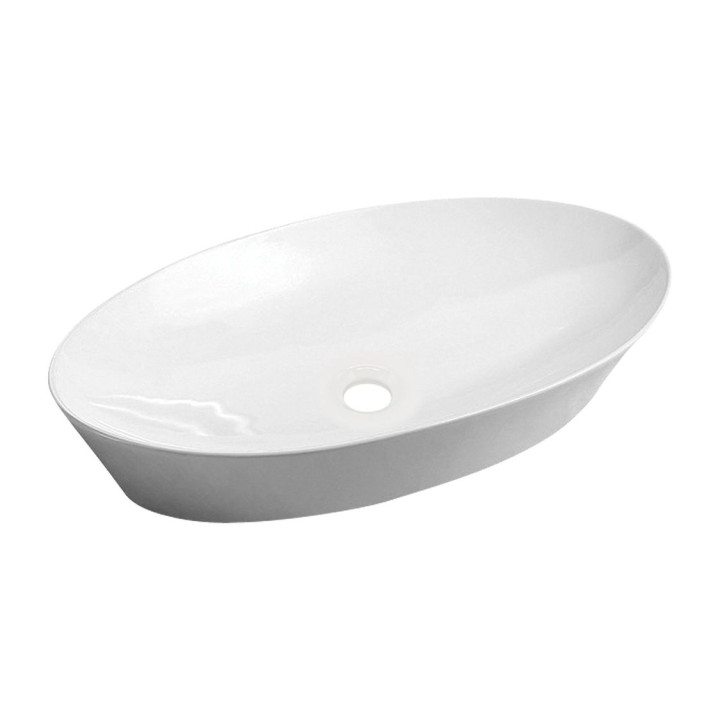 LAREDO UMYWALKA NABLATOWA, 61X37CM, BIAŁY POŁYSK       LAREDO605BP