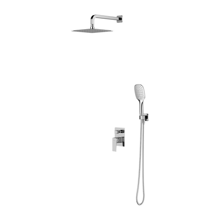 PARMA SYSTEM PRYSZNICOWY PODTYNKOWY, CHROM       SYSPM10CR