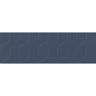 LOVE YOU NAVY STRUCTURE SATIN 29X89 G1(1,29)