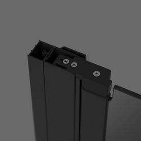 Profil poszerzający NES +20mm pod magnes Czarny P01-277200054