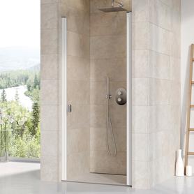 Drzwi prysznicowe CSD1-90 białe Transparent  0QV70100Z1