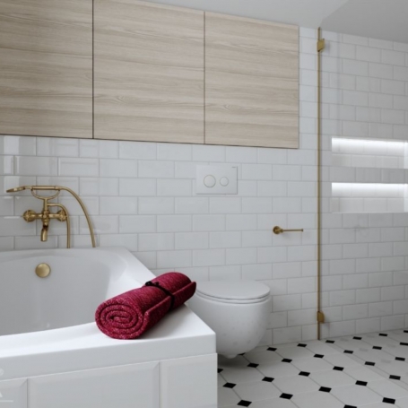 Aranżacje, Inspiracja - Jeta - Salon - Łazienek - Jarocin